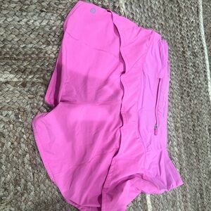 Lululemon Athletica Pink Athletic Shorts